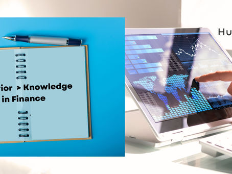 The Wealth Paradox: Behavior wins Over Knowledge in Finance