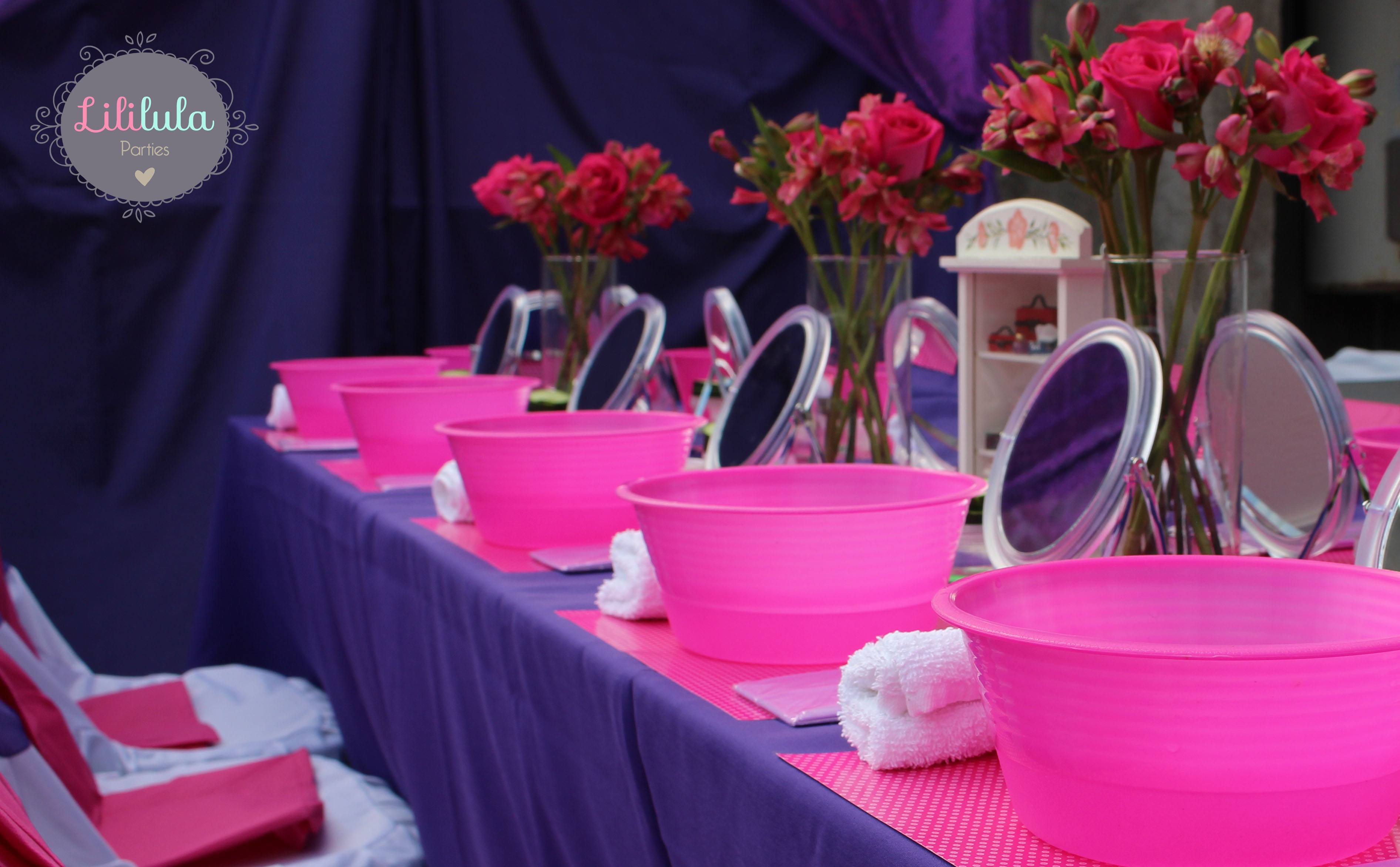 Fiesta Spa Violetta: Jimena - 9 años | Mesas de dulces y ...