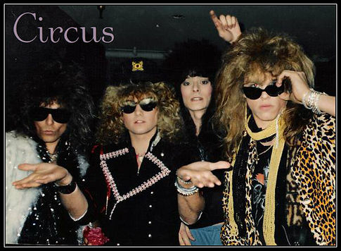 CIRCUS 80s Glam Band from L.A. Sunset Strip
