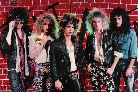 AGENT X 80s Hard Rock Band Simon Daneils Billy DVette