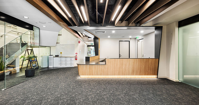 Front reception entrance 