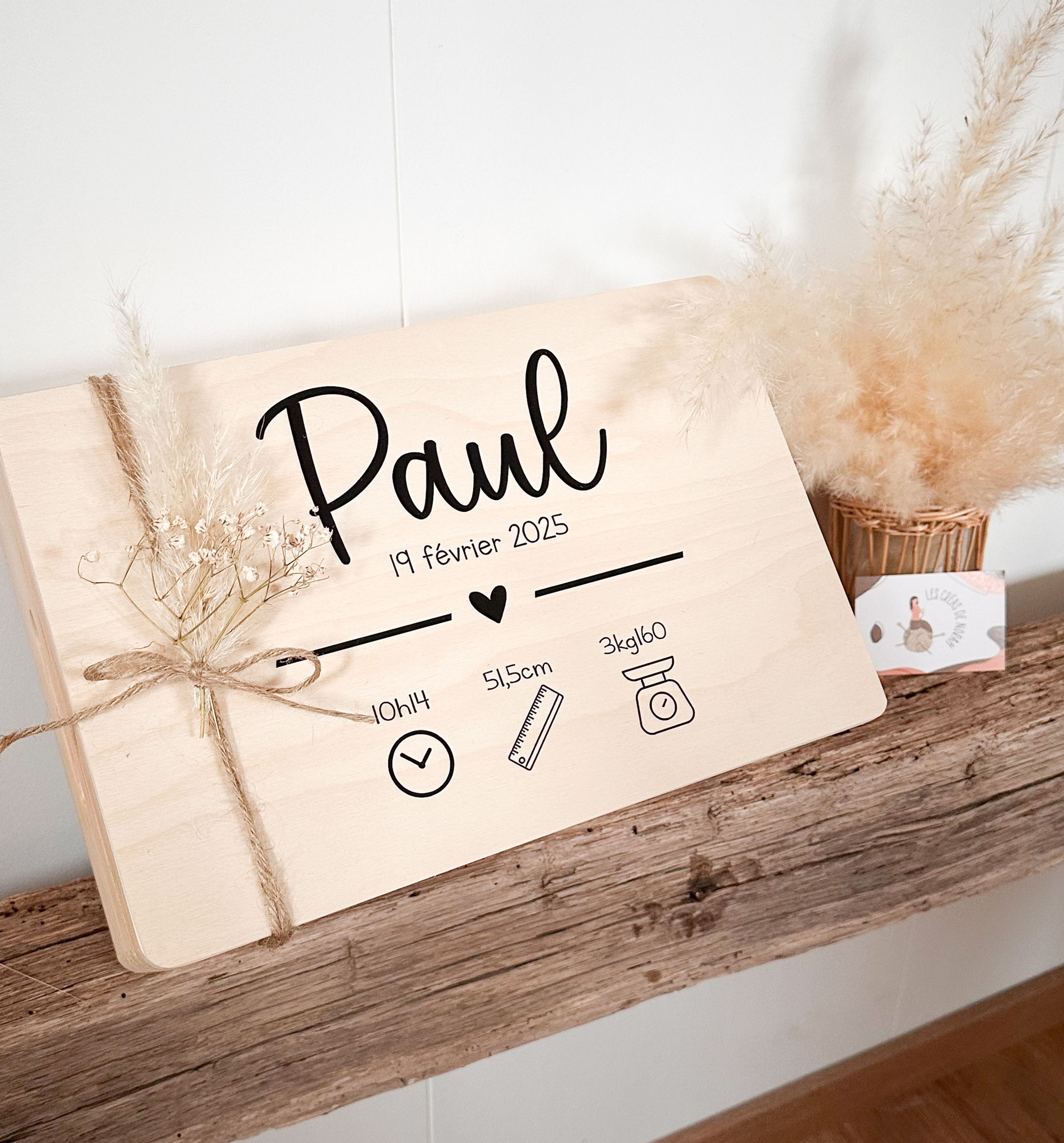 Box en bois - LES CREAS DE NORAH