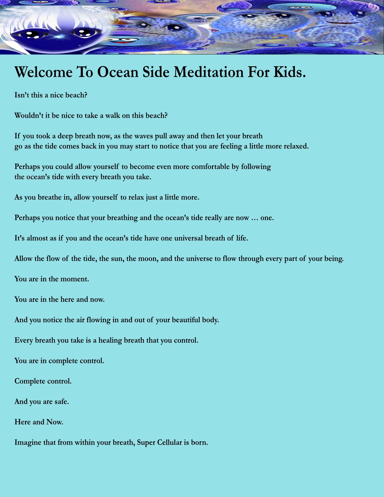 OCEAN Meditation Part 1