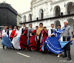 Folklore en el Cabildo