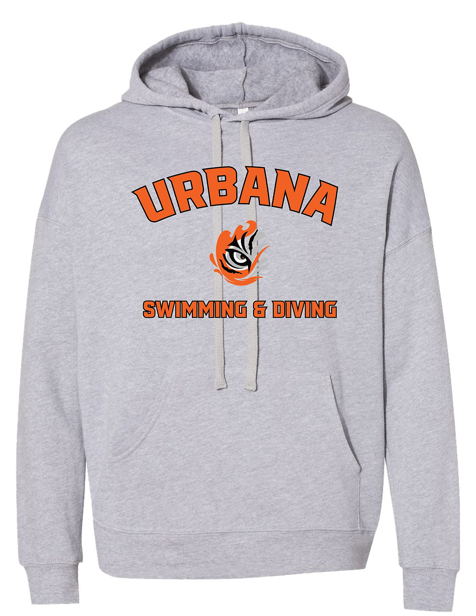 Thumbnail: Urbana Swimming & Diving Sponge Fleece Drop Shoulder Hoodie