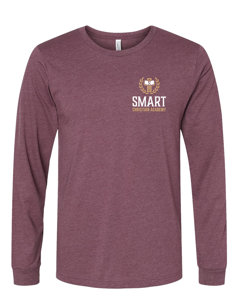 BELLA + CANVAS - Heather CVC Long Sleeve Tee