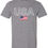 Thumbnail: Softstyle White USA with Flag T-Shirt