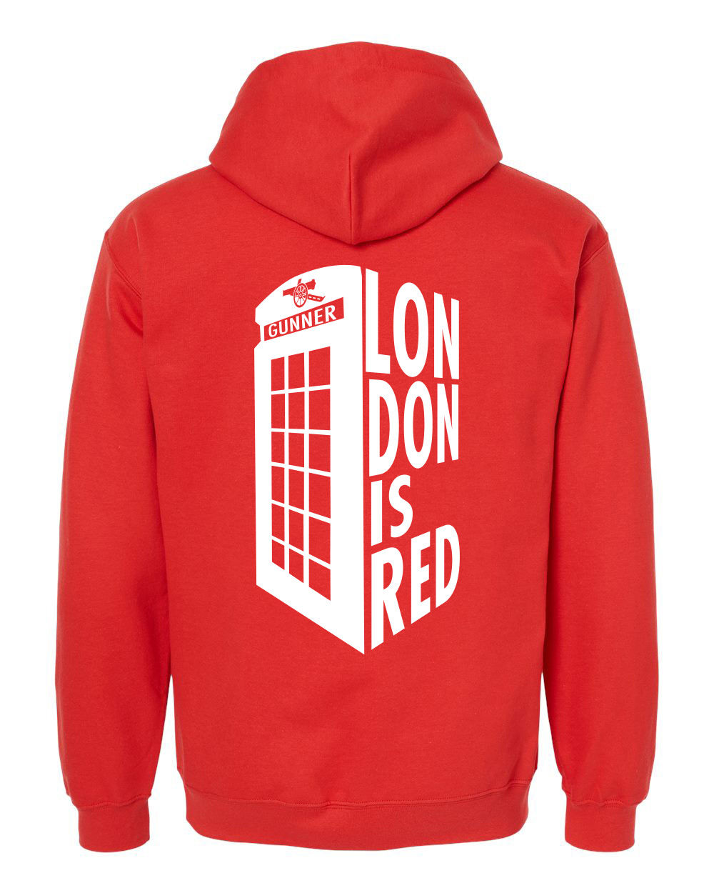 London Is Red Midweight Hooded Sweatshirt