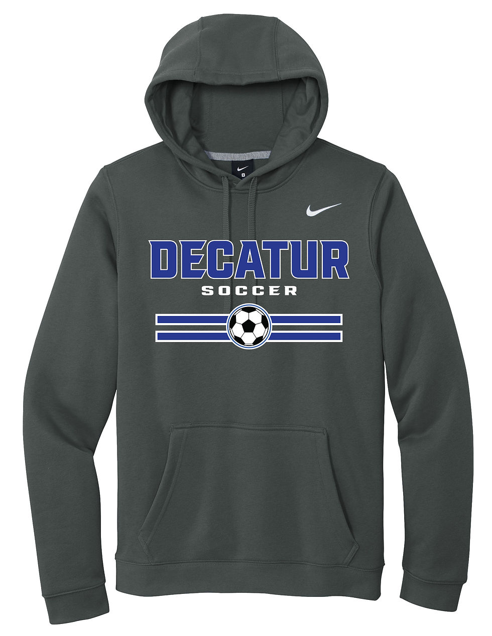 Thumbnail: Nike Club Fleece Decatur Soccer Pullover Hoodie
