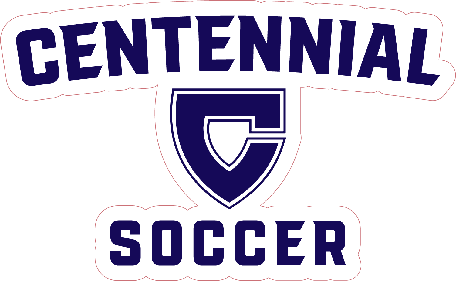 Vehicle Window Decal - Centennial Soccer