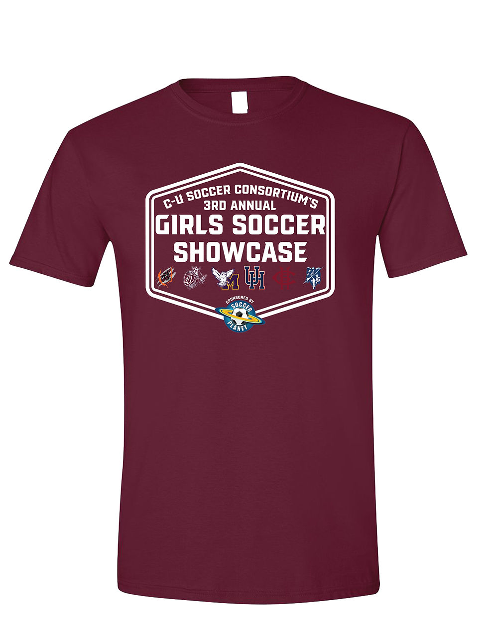 Thumbnail: 3rd Annual Girls Soccer Showcase T-Shirt