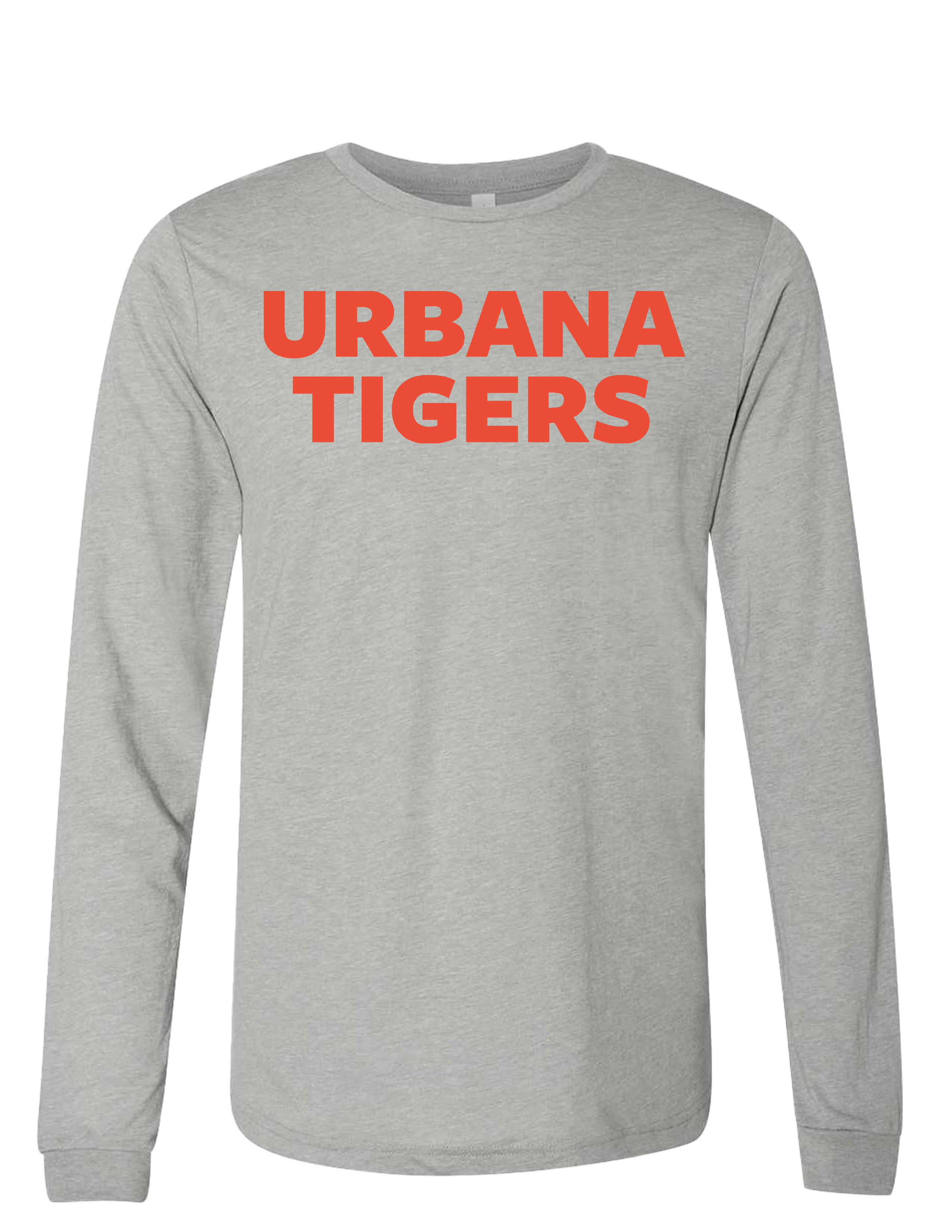 BELLA + CANVAS - Triblend Long Sleeve Urbana Tigers Tee