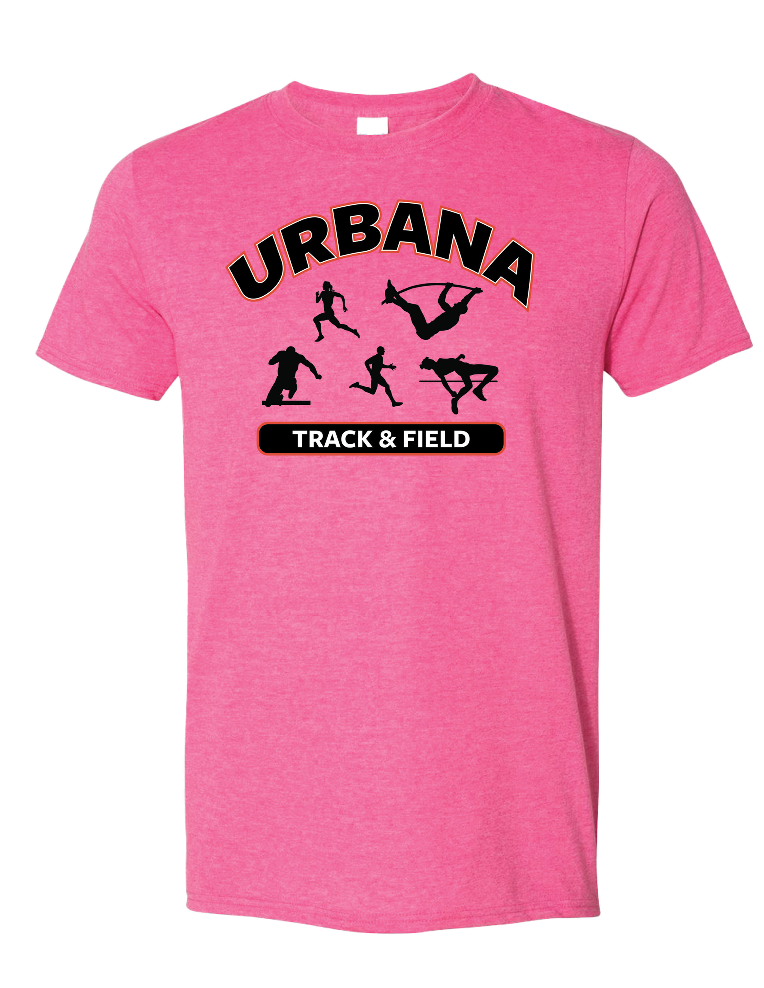 Gildan - Softstyle Urbana Track & Field With Silhouettes T-Shirt