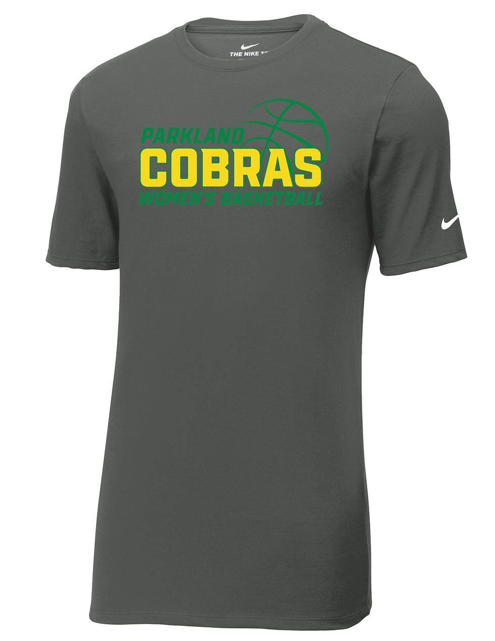 Thumbnail: Nike Dri-FIT Cotton/Poly  Parkland Cobras Women's Basketball Logo Tee