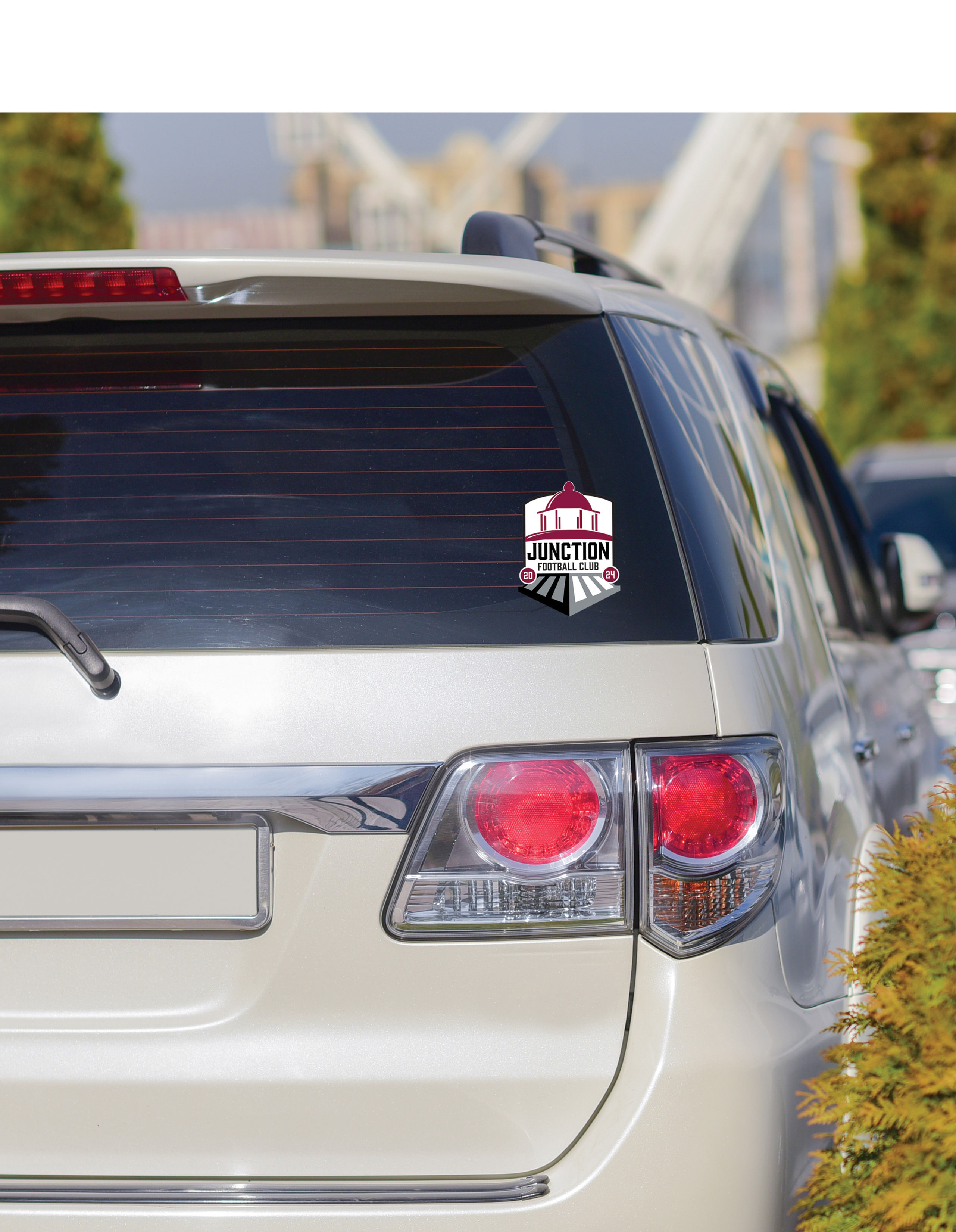 Junction FC Shield Window Decal