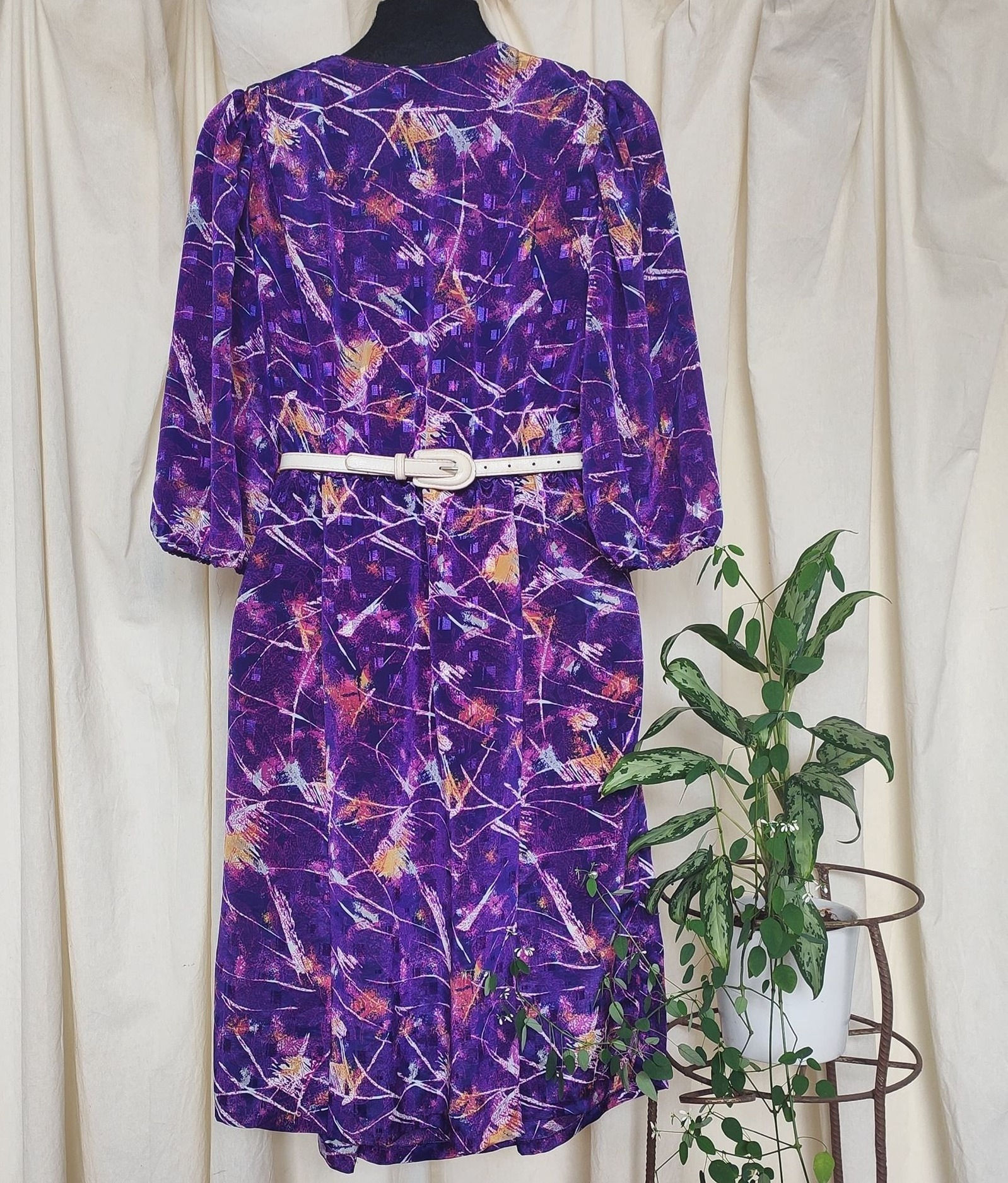 Vestido Vintage Anos 80