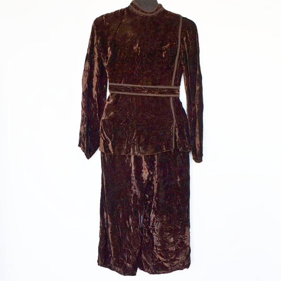 Miniatura: Calça Veludo Molhado (França)