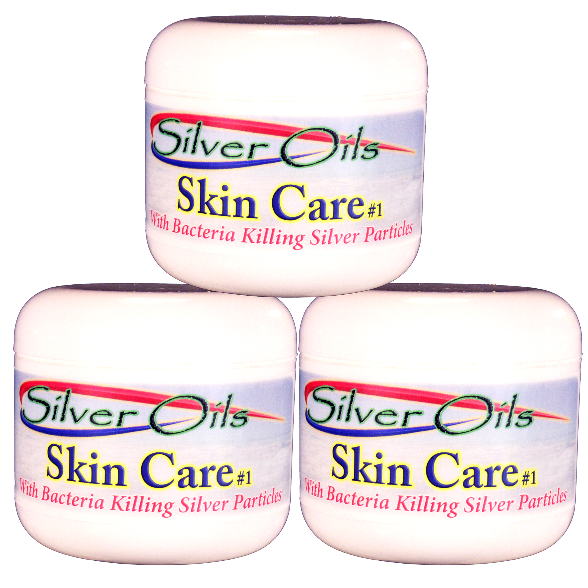Silver Oils Skin Care #1 Pack of 3