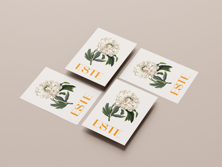 Este candles case study - complimentary cards designed hy Gold Leaf Consult