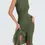 Miniatura: Mozision Elegant Ruffle Ruched Mini Dress for Women Backless Sleeveless
