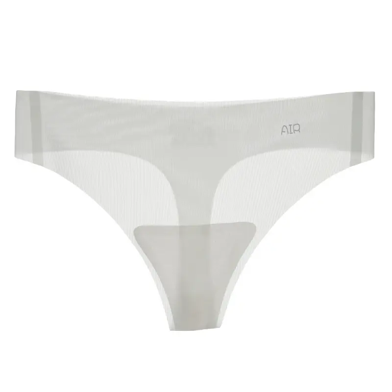 Thumbnail: Summer Seamless Underwear Ice Silk Pants Ladies Ultra-Thin Sense Briefs