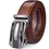 Miniatura: Ratchet Dress Genuine Leather Belts for Men With Automatic Buckle