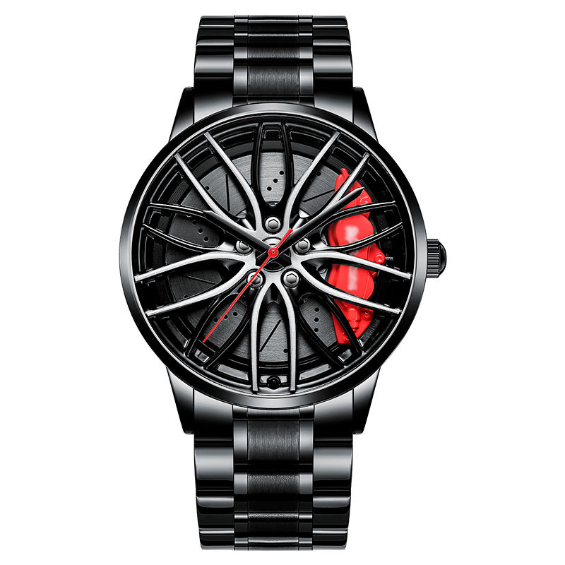 Miniatura: NEKTOM Car Wheel Watch Men Wrist Quartz