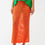 Miniatura: Maxi Sheer Crochet Skirt in Orange