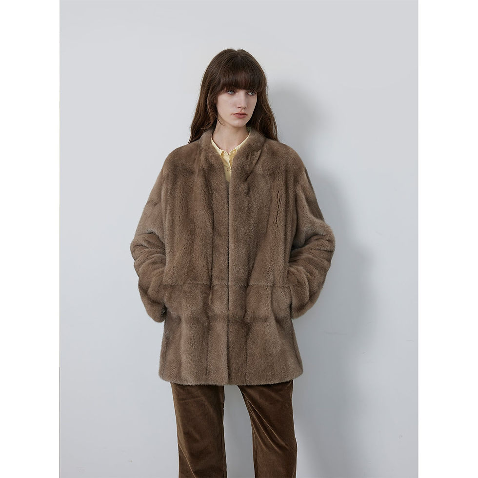Miniatura: Hera Moonlight Collectible Mink Vintage Fur Coat