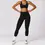 Thumbnail: Yoga Set 2 Pieces Women Tracksuits Workout Sportswear Gym Clothing Fitness