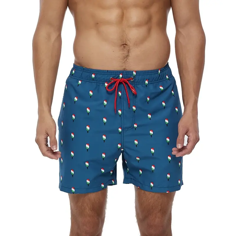 Miniatura: Quick Dry Mens Board Swim Trunks Surf Swimwear Male Athletic Running Gym Pants