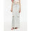 Thumbnail: "Walden Pond" Turkish Imported Wash-Faded Distressed Hole Denim A-Line Skirt
