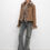 Thumbnail: "Florence" Imported Merino Wool Sheepskin Patchwork Fox Fur Collar Winter