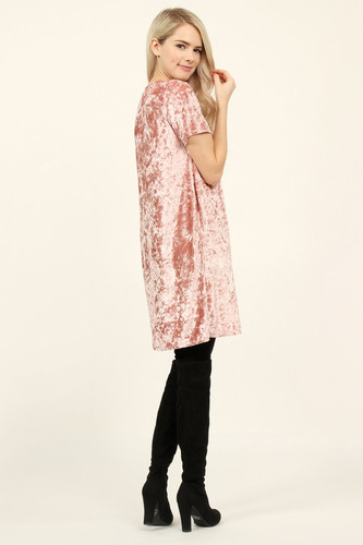 pink velvet t shirt dress Velvet Torch Cap Sleeve Bodycon Dress in Bubble Gum at Nordstrom Rack, Size X-Small