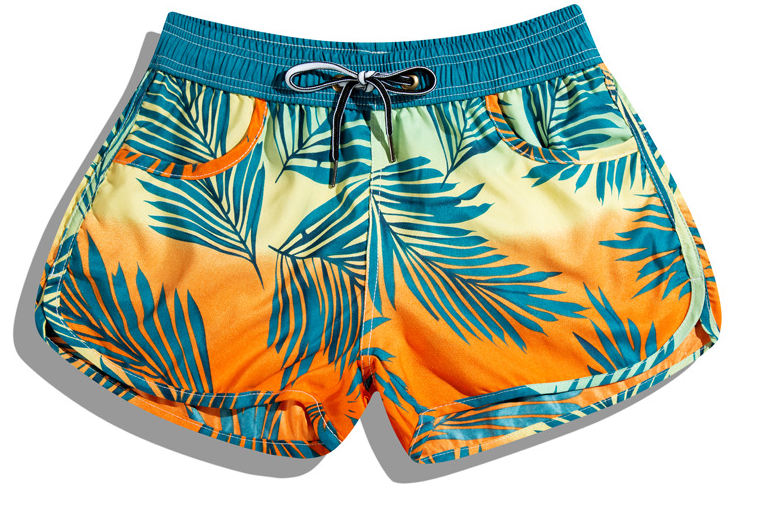 Miniatura: Plus Size Fast Dry Stretch Shorts Men's Swim Trunks Mesh Lining With Pockets