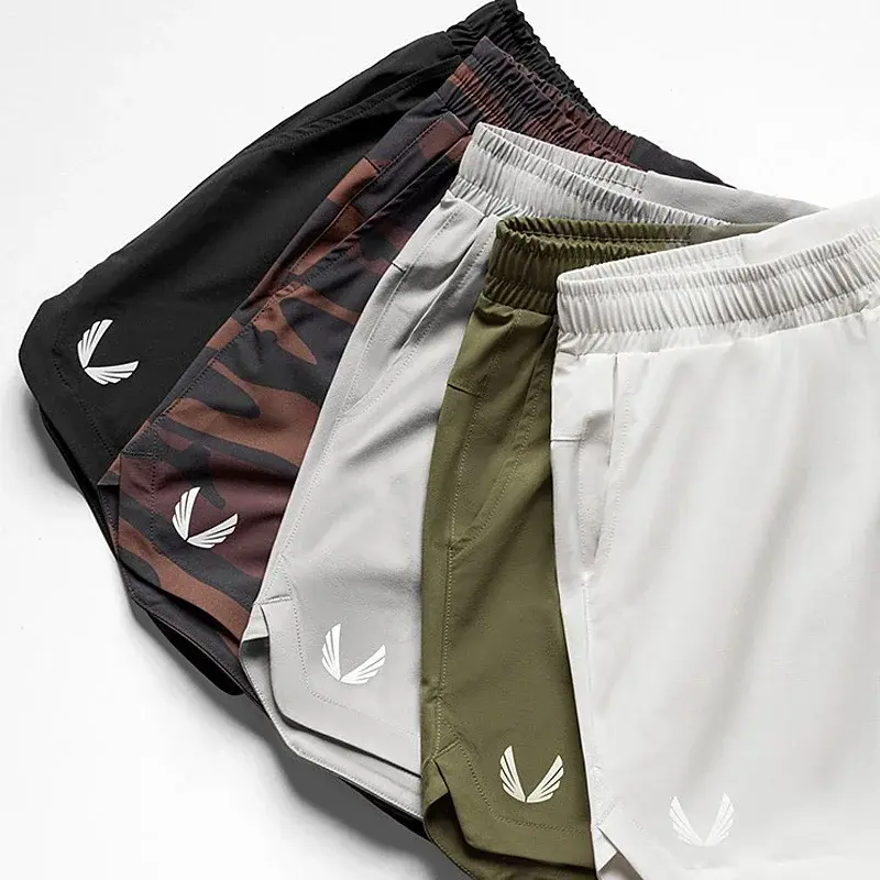Miniatura: Mens Gym Training Shorts Men Sweat Sports Casual Clothing Fitness Workout