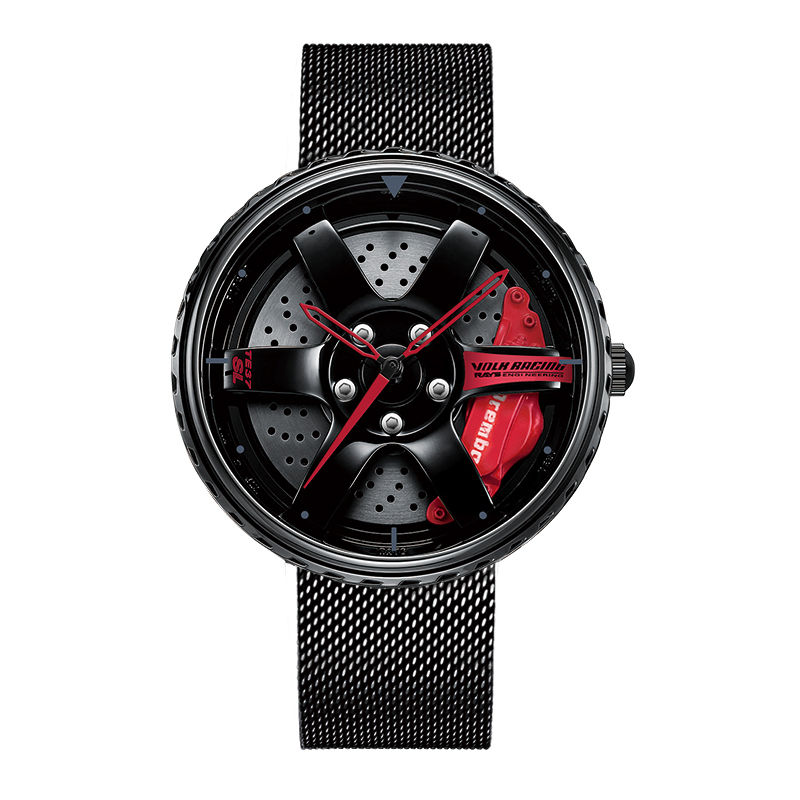 Miniatura: NEKTOM Car Wheel Watch Men Wrist Quartz