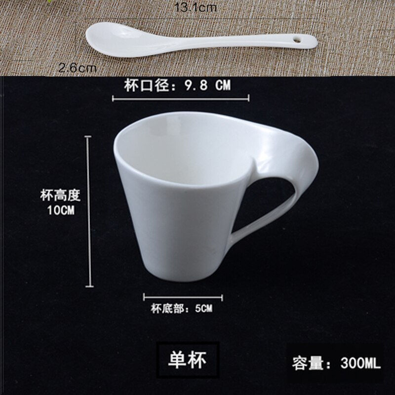 Thumbnail: European Style Coffee Cup 90ML Espresso Coffee Cup Ceramic Set Mug Home Decor