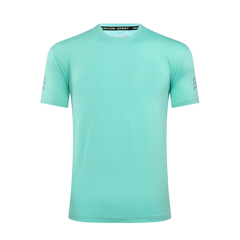 Miniatura: Men's T-Shirt 100% Polyester T Shirt Quick Dry Plus Size