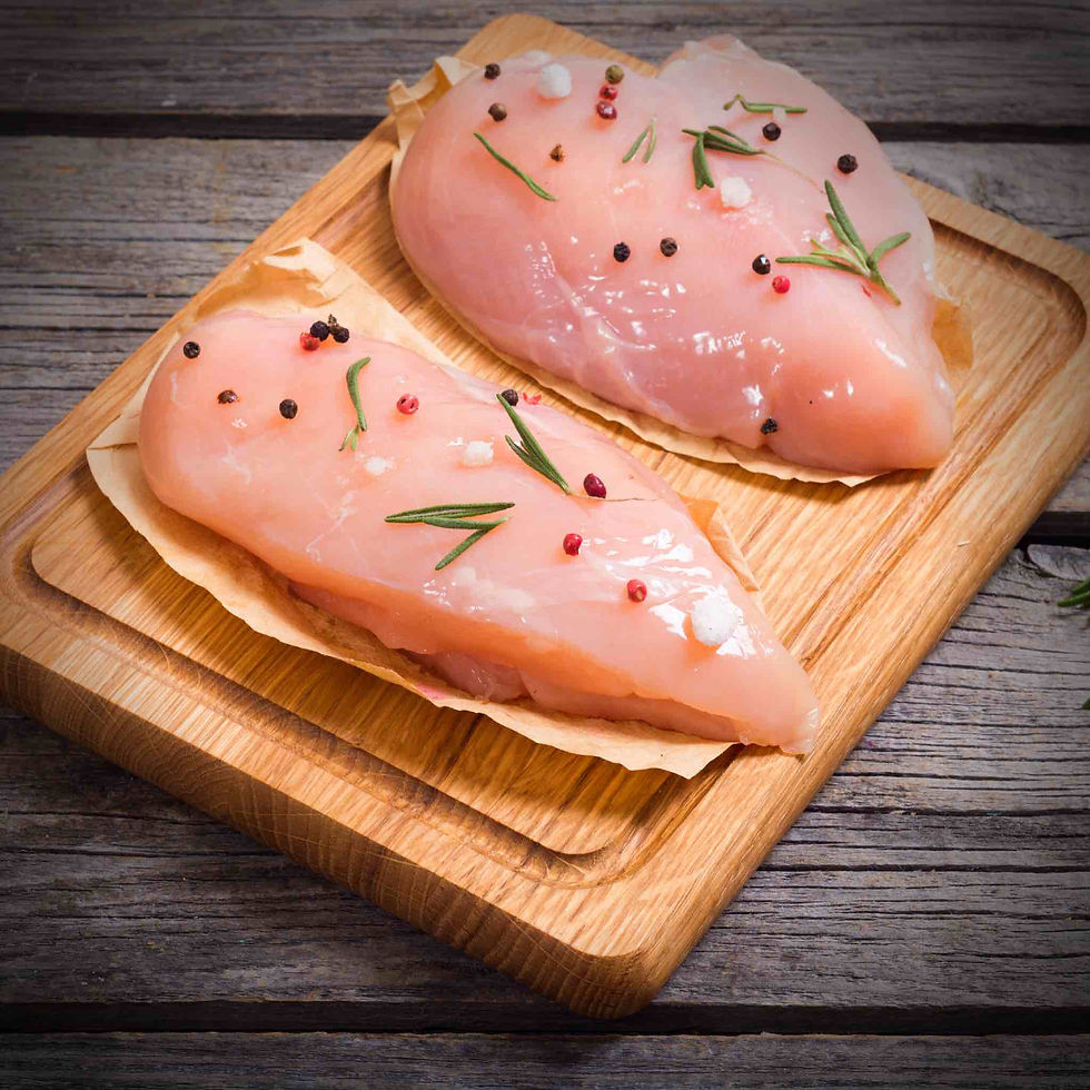 Thumbnail: Halal Chicken Breast Zabiha Slaughter - Comes In Two LBS Pack