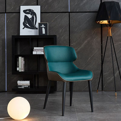 Thumbnail: Leather Modern Luxury Restaurant Dinning Room Chairs for Dining Room