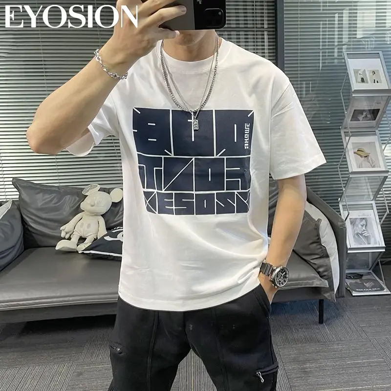 Miniatura: Men Casual Versatile Tees Top