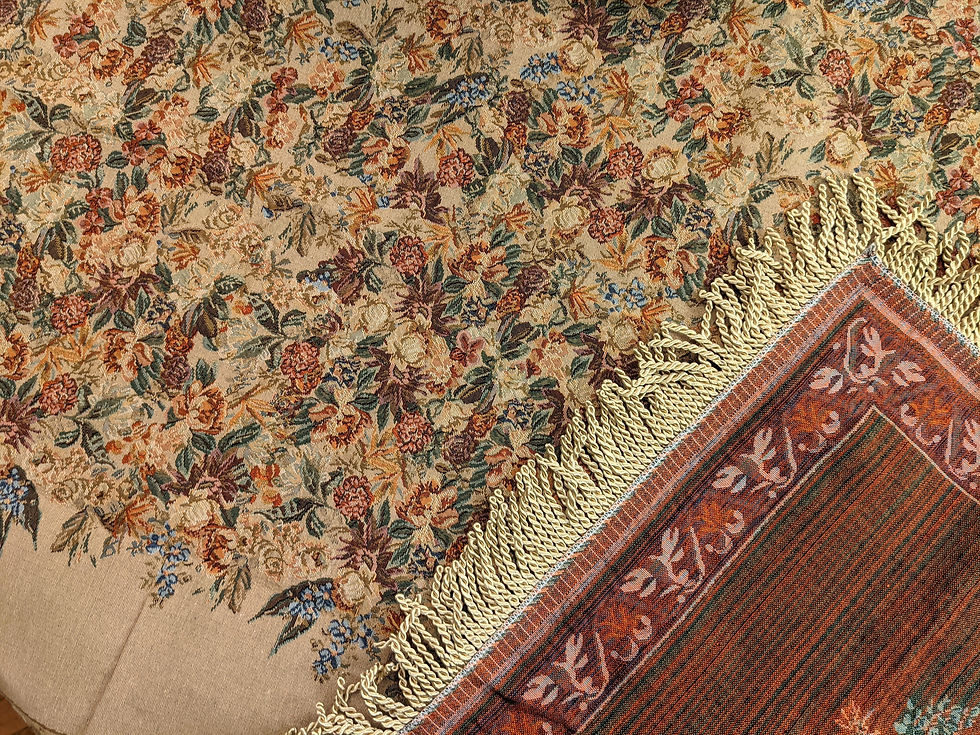 Thumbnail: Tan Square Dining Table Cloth (3100)