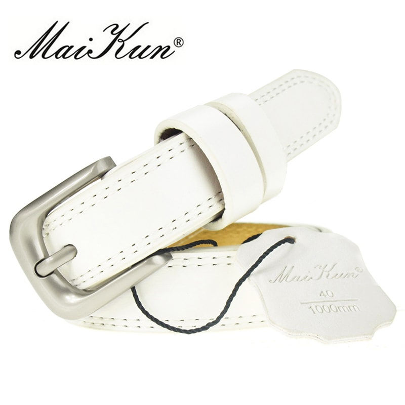 Miniatura: Genuine Leather Belts for Women Candy Colors