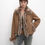 Thumbnail: "Florence" Imported Merino Wool Sheepskin Patchwork Fox Fur Collar Winter