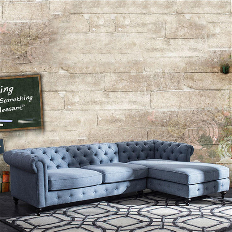 Thumbnail: Foshan Classic Chesterfield Sofa Genuine Leather, Chesterfield Sofa Modern
