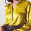Miniatura: Satin Blouse in Lime Green