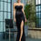 Thumbnail: Black Sequin Gown