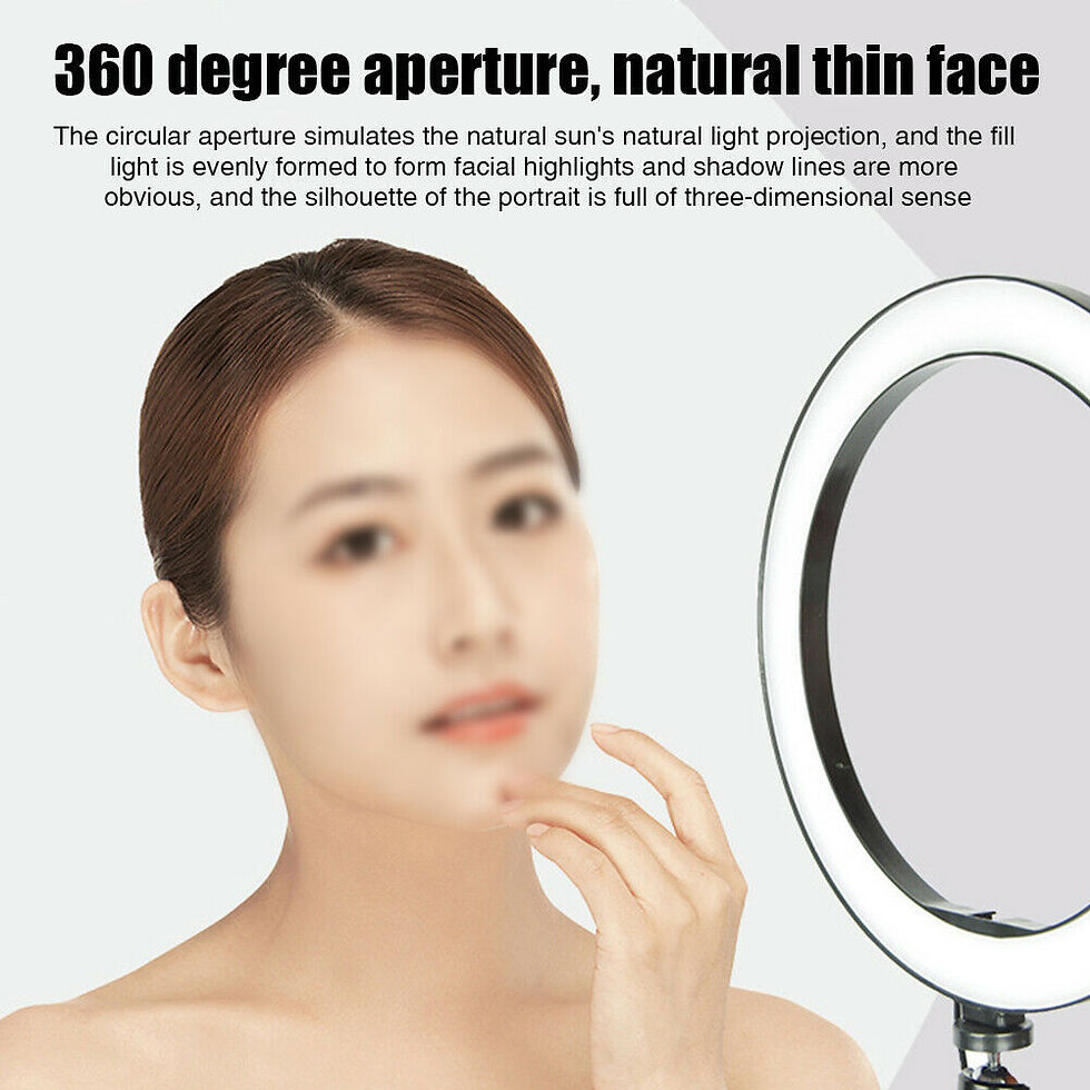 Thumbnail: Ring Light for Laptop Computer Video Conference Zoom Call Lighting