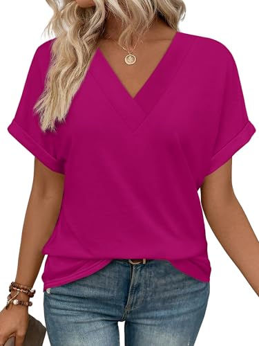 Thumbnail: Women's V-Neck Summer Tops